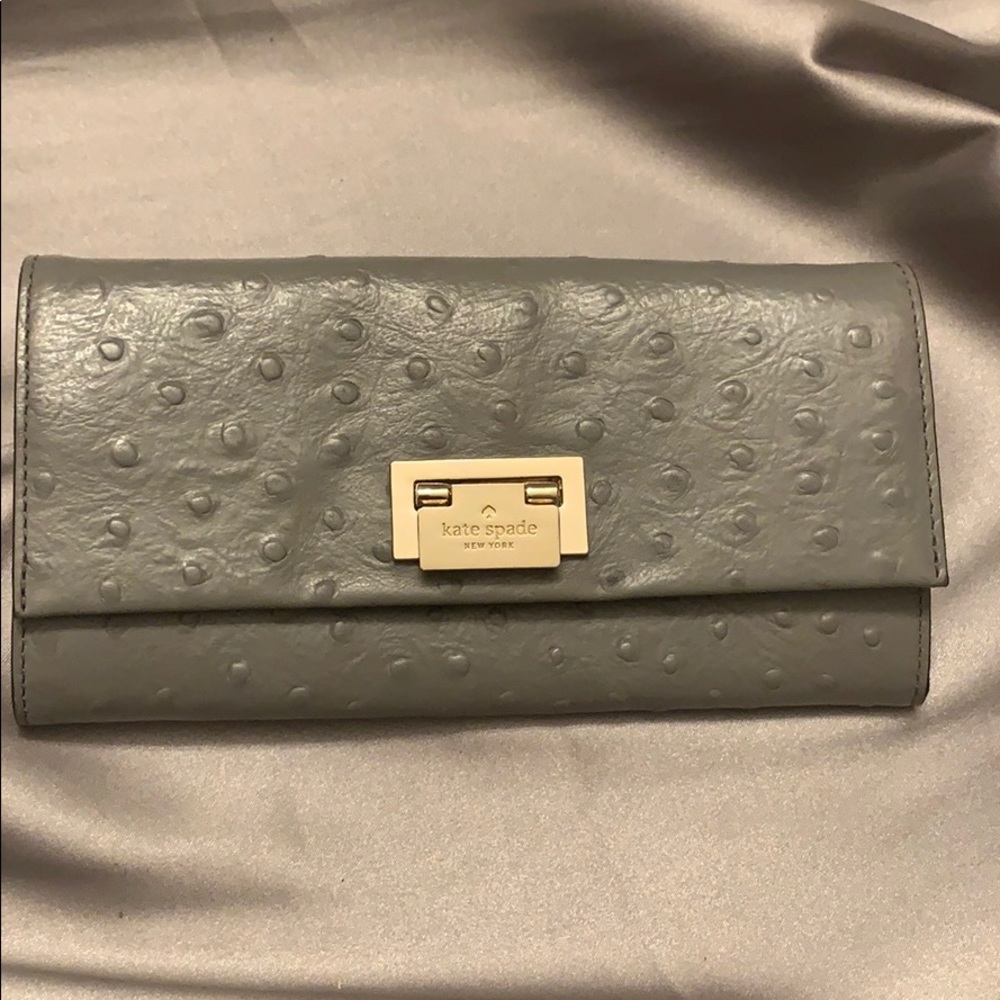 Kate Spade Ostrich Wallet